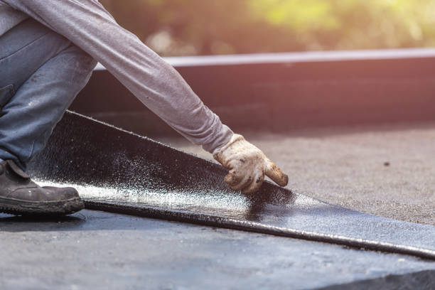 Professional Wet Basement Repair technician working in New Waverly, IN